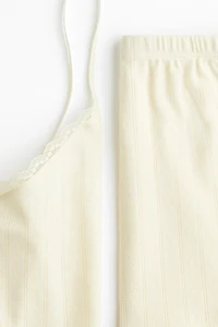 Cotton Pointelle Pajamas