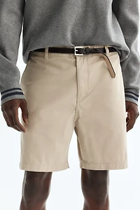 Short en coutil décontracté