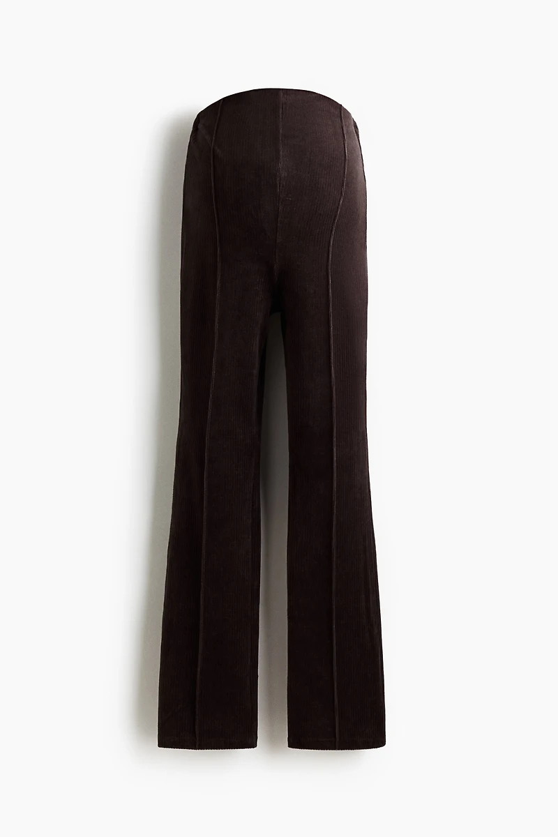 Pantalon MAMA évasé en velours