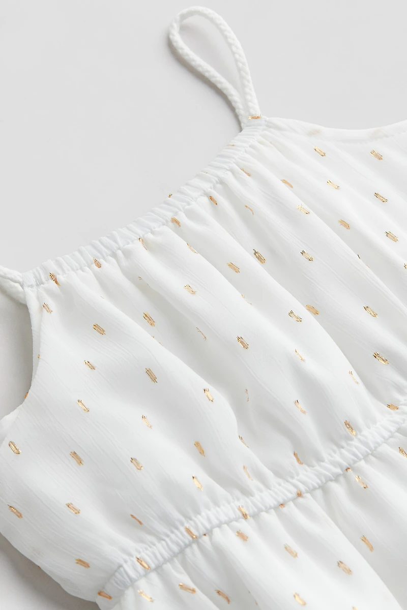 Asymmetric Chiffon Dress