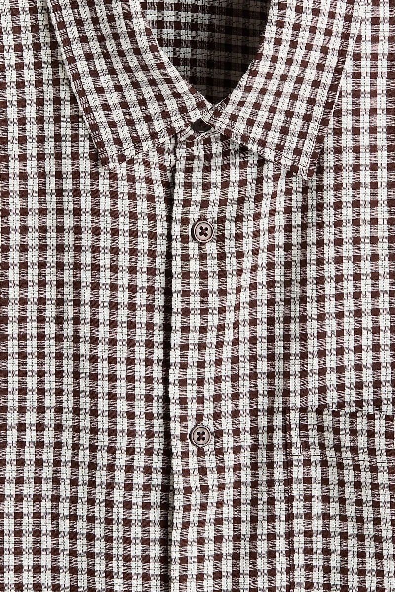 Relaxed-Fit Short-Sleeved Shirt