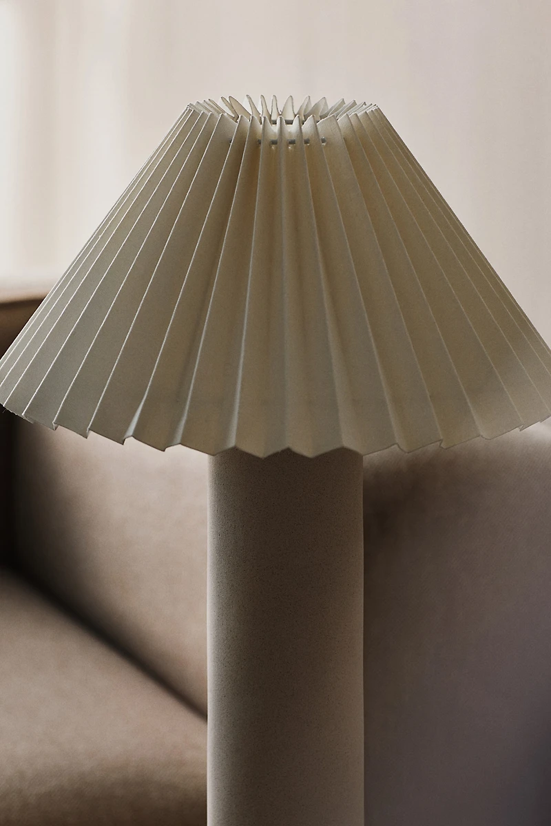 Pleated Lampshade