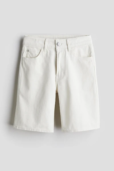 Short en jean ample