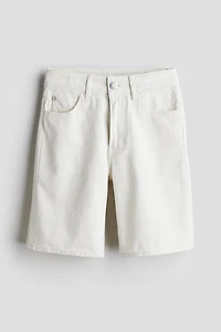 Short en jean ample