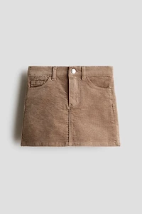 Corduroy Skirt