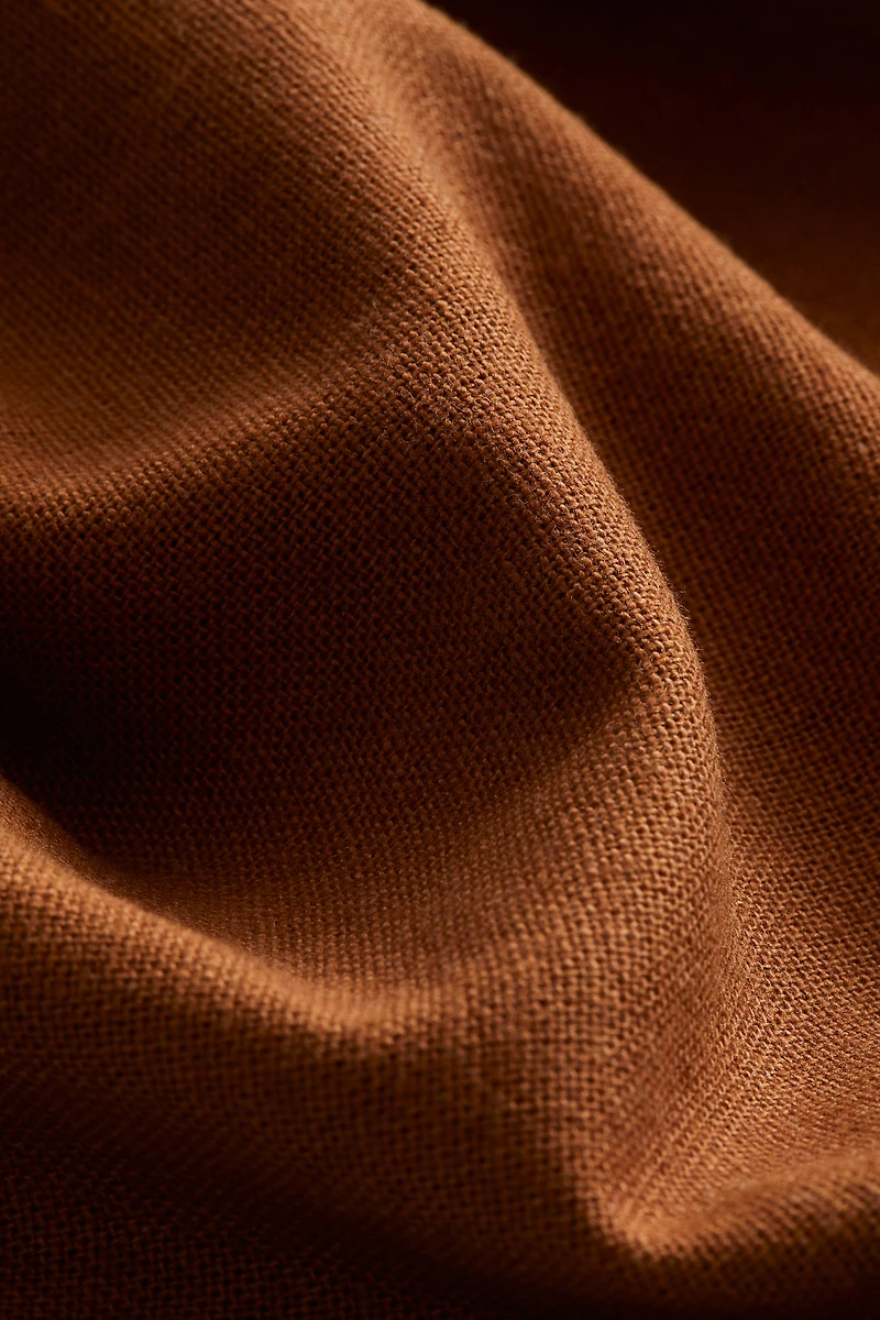 Linen-blend Cushion Cover