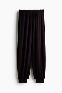 Jersey balloon trousers