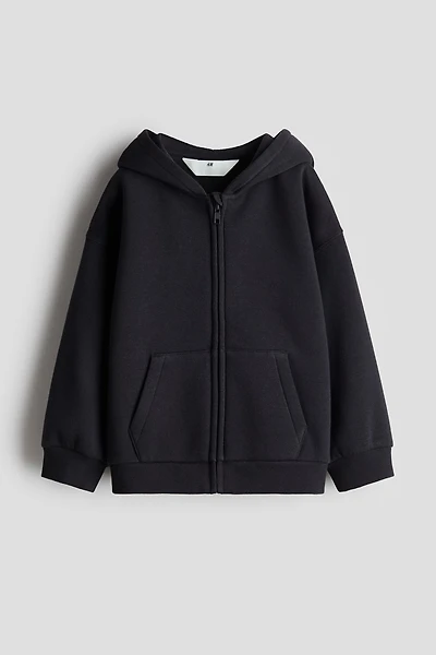 Brushed-Inside Hooded Jacket