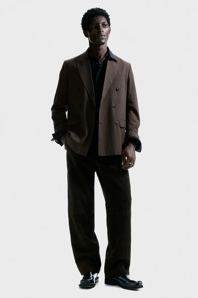 Veste classique à fermeture croisée