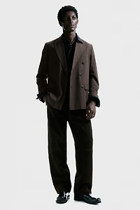 Veste classique à fermeture croisée