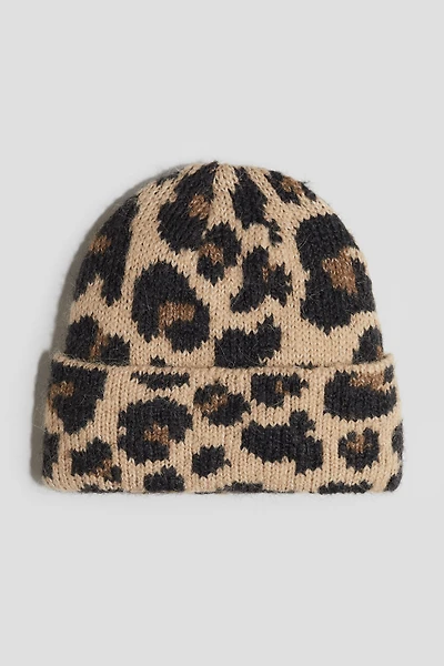 Tuque en tricot jacquard
