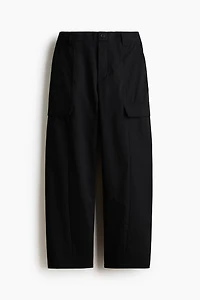 Pantalon tonneau cargo