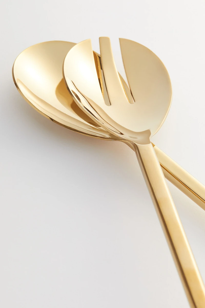 Metal Salad Servers
