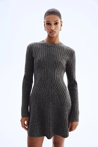 Rib-knit Dress