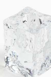 Small Glass Candlestick