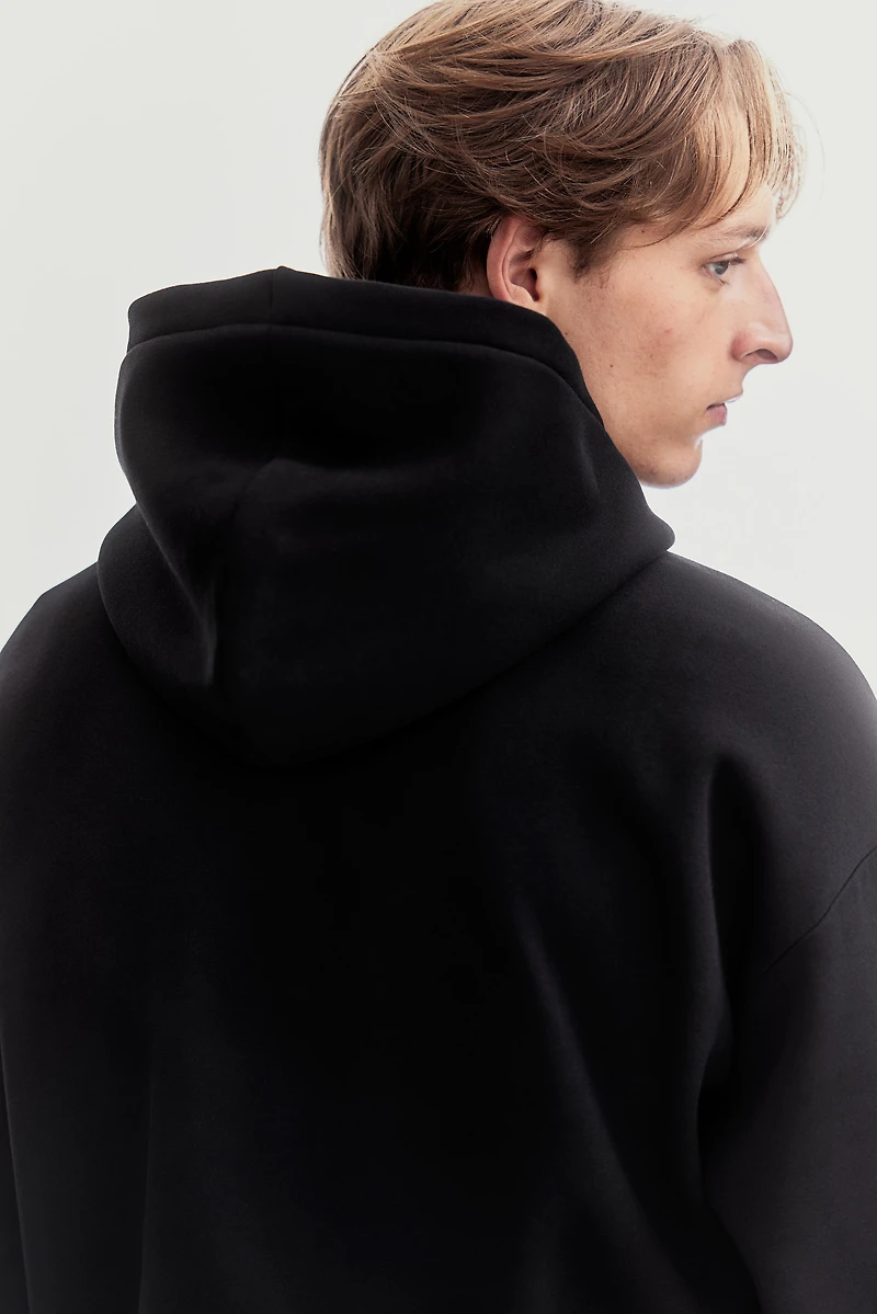 Loose-Fit Printed Hoodie