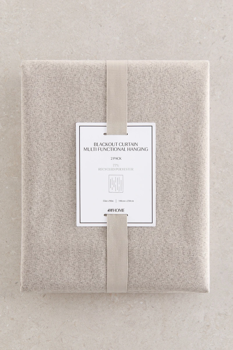 2-pack Blackout Curtain Panels