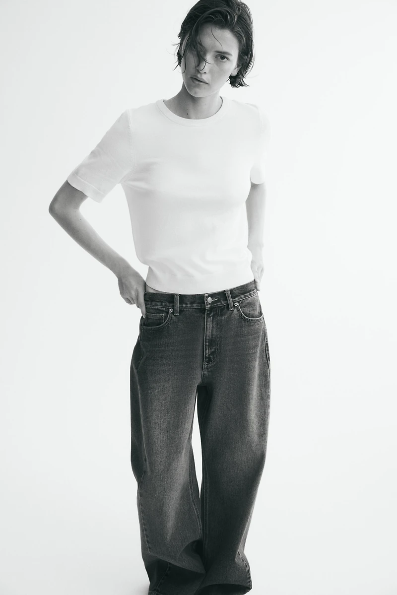 Fine-Knit Top