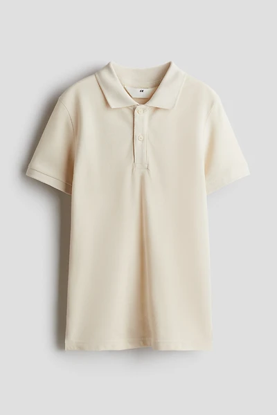 Cotton Pique Polo Shirt