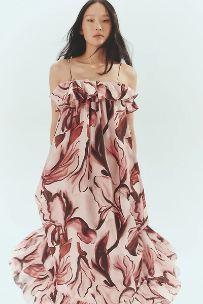 Flared Maxi Dress