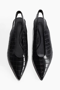 Pointed Slingbacks