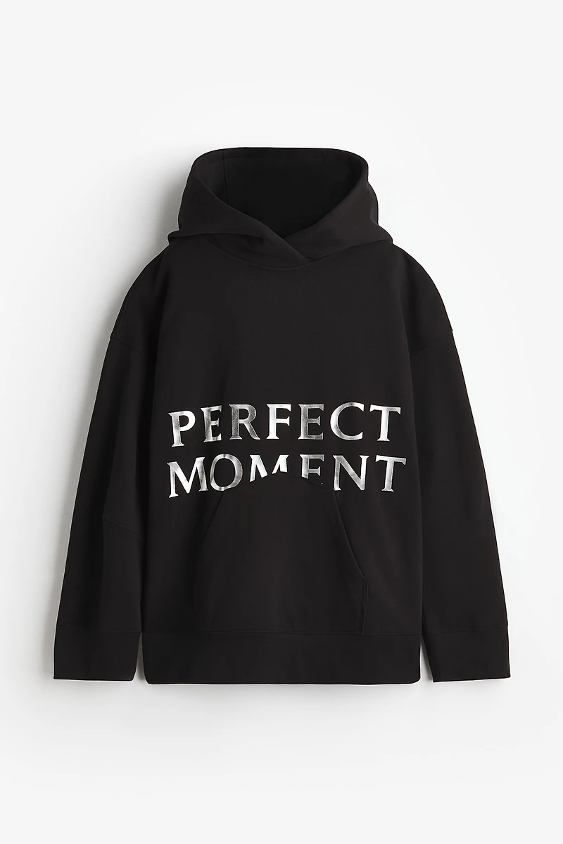 Hoodie with Printed Motif