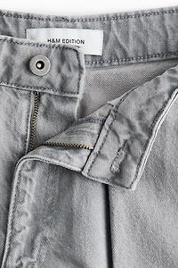 Barrel Leg Regular Waist Jeans