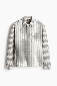 Chemise texturée coupe classique
