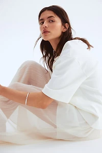 Crinkled Skirt