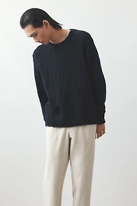 Pantalon coupe classique en sergé