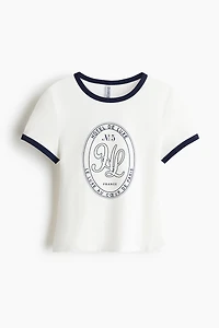 Fitted Cotton T-Shirt