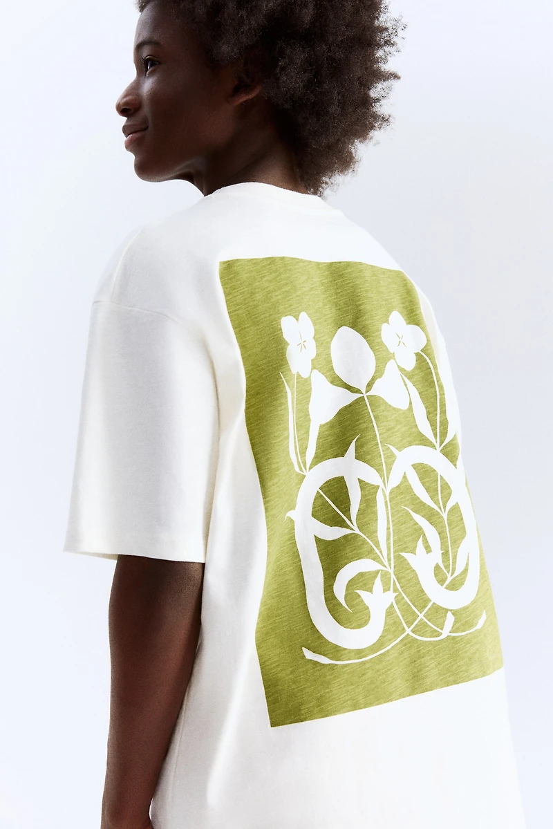 Printed Cotton T-Shirt