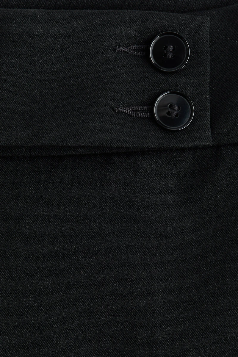 Pantalon coupe bottillon en sergé