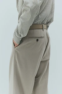 Loose Fit Suit Pants