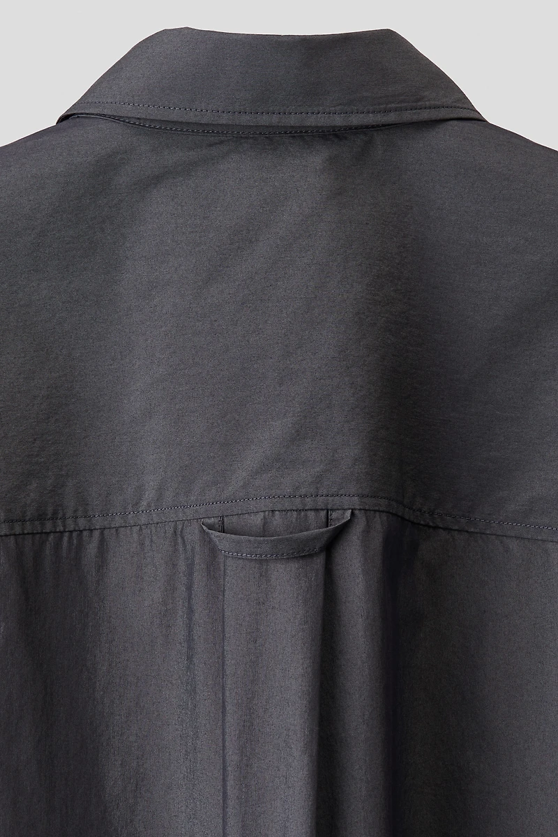 Relaxed-Fit Poplin Shirt