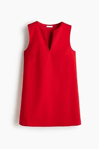 Twill Shift Dress