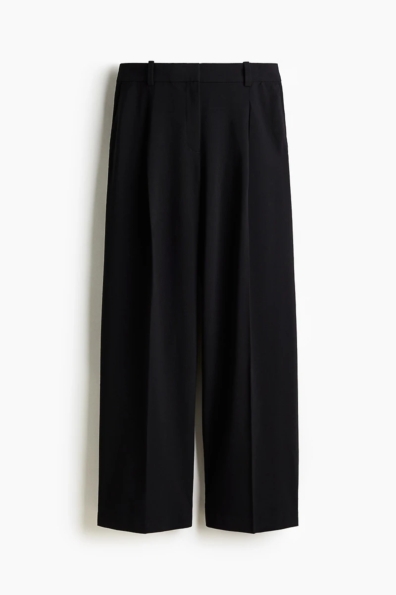 Wide-Leg Dress Pants