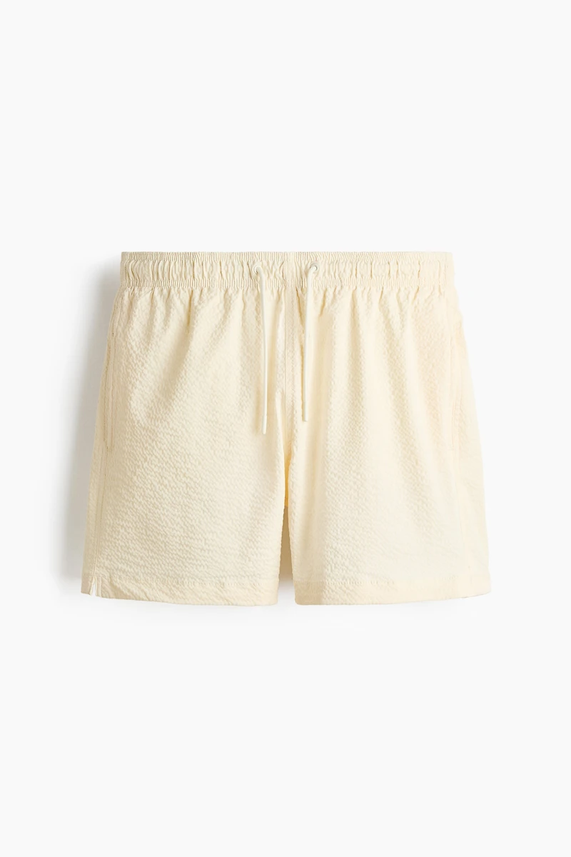 Seersucker Swim Shorts