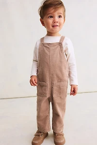 Salopette en velours côtelé