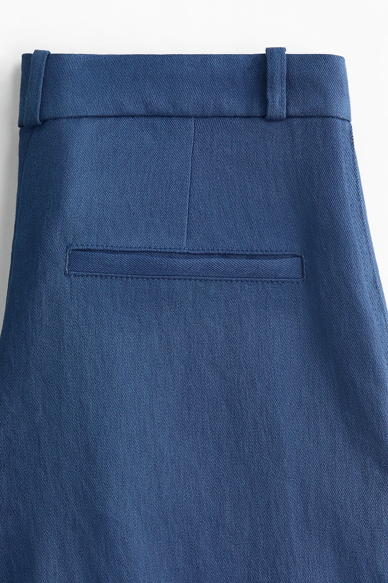 Wide-Leg Dress Pants