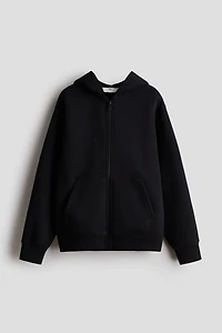 Brushed-Inside Hooded Jacket