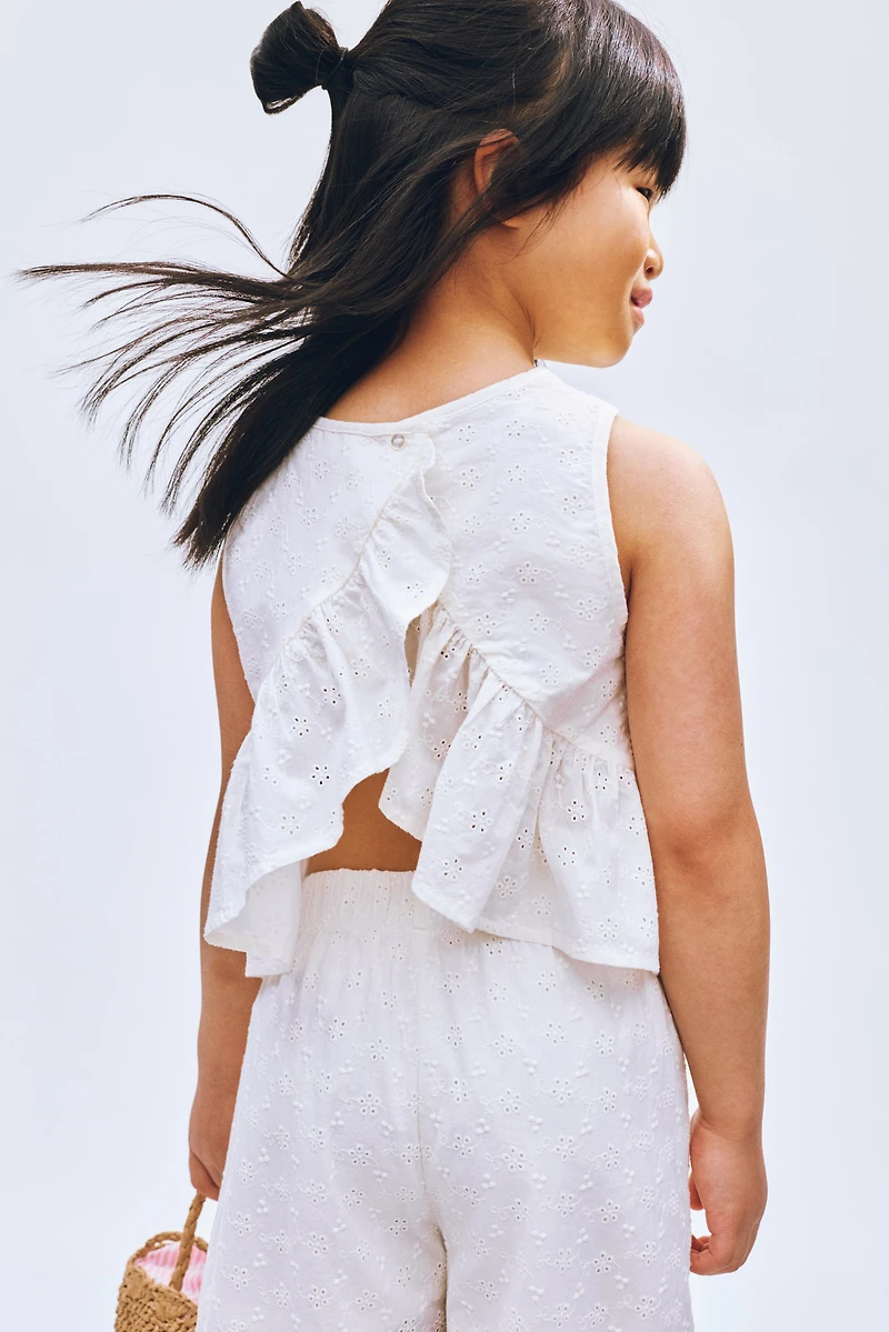 Ensemble 2 pièces brodé