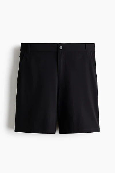 Four-Way Stretch Loose-Fit Chino Shorts