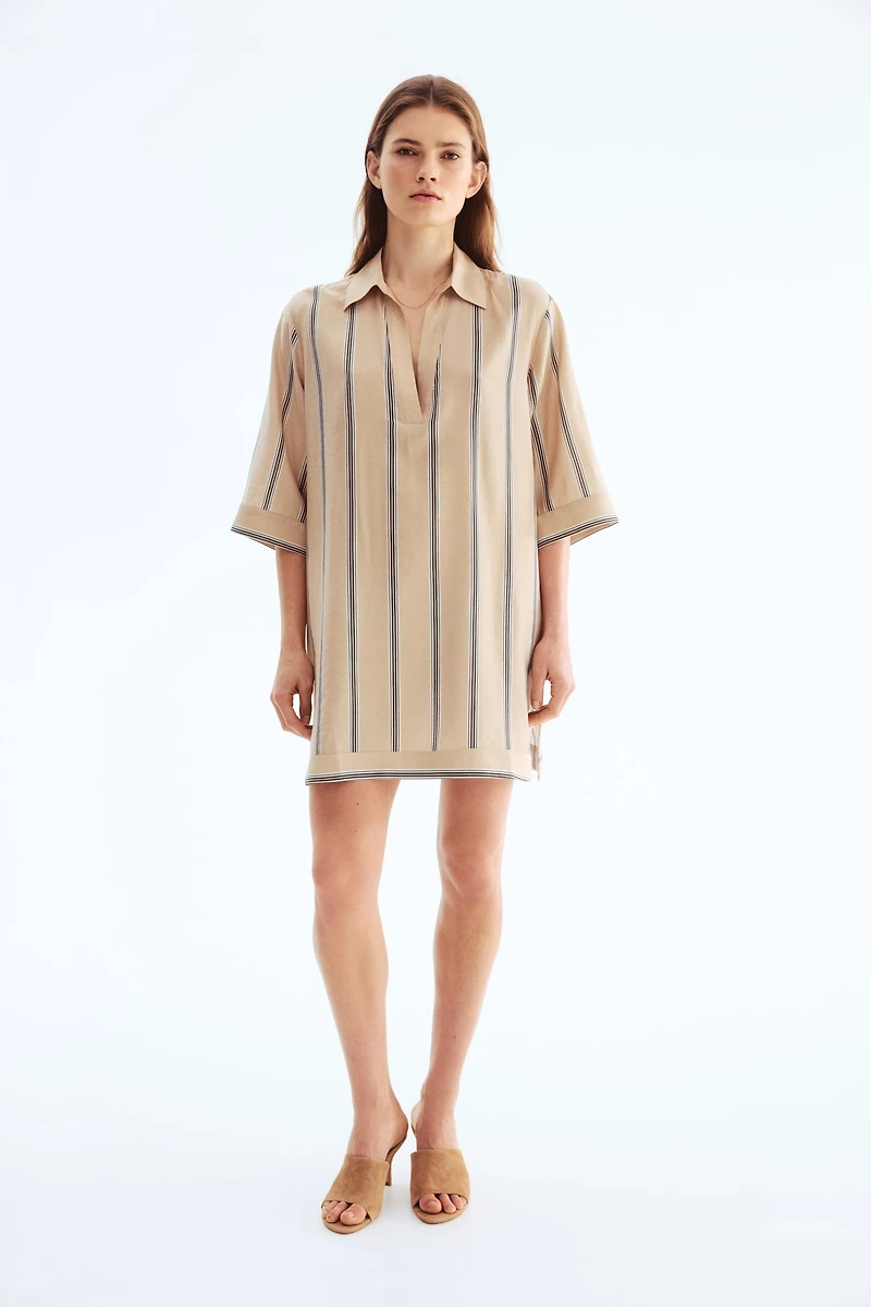 Loose-Fit Tunic Dress