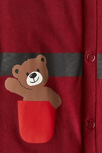 Patterned Pajama Jumpsuit