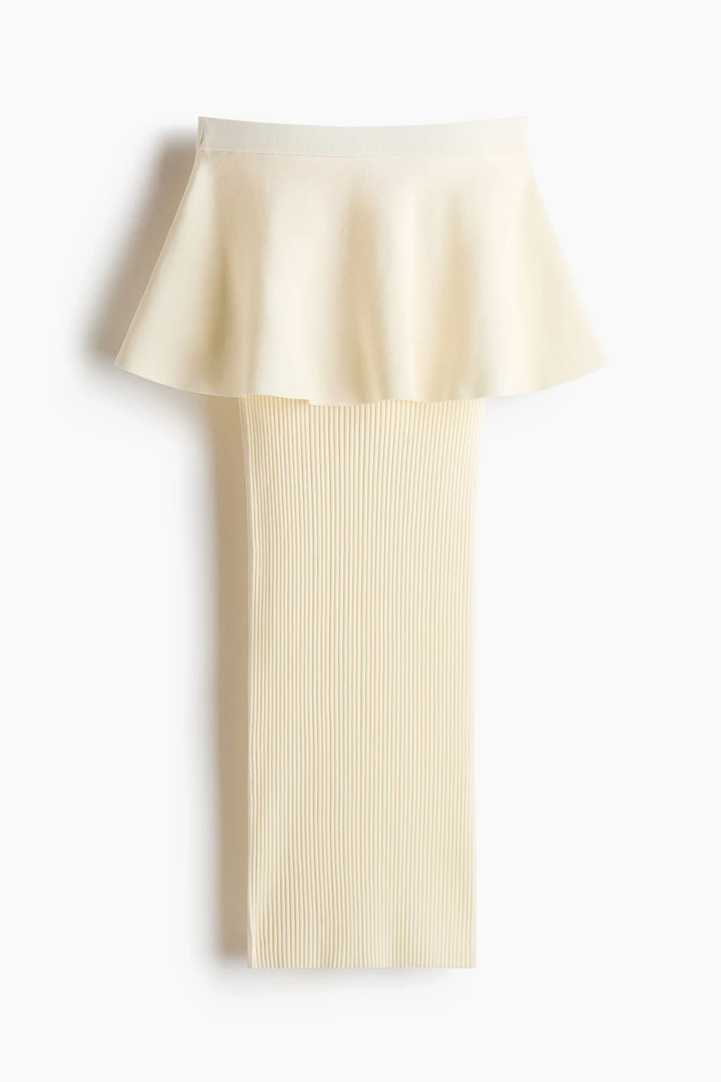 Layered Knit Skirt
