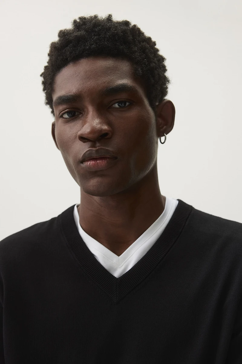 Regular-Fit Fine-Knit Sweater