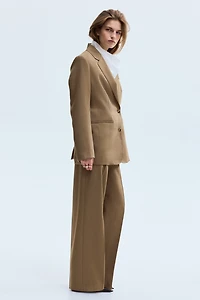 Blazer à fermeture droite