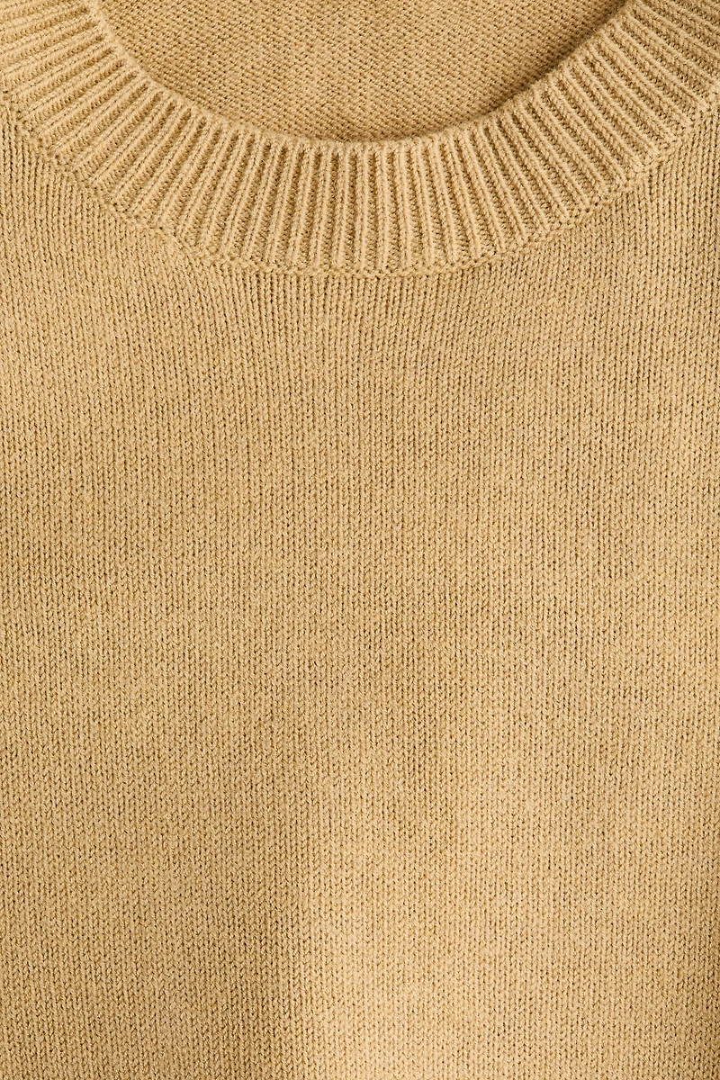 Shoulder-Pad Sweater