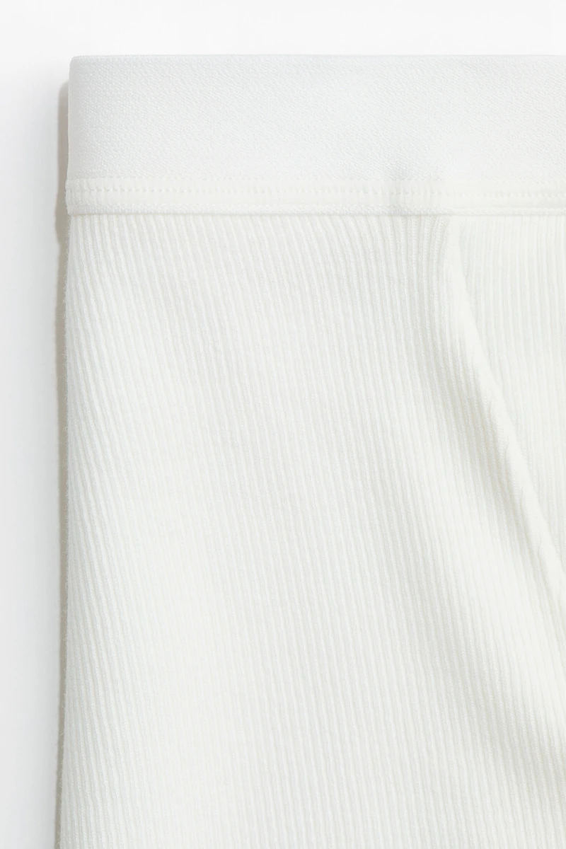 Ribbed Cotton Boxer Briefs
